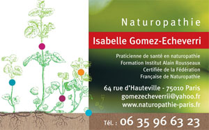 Carte Visite Gomez